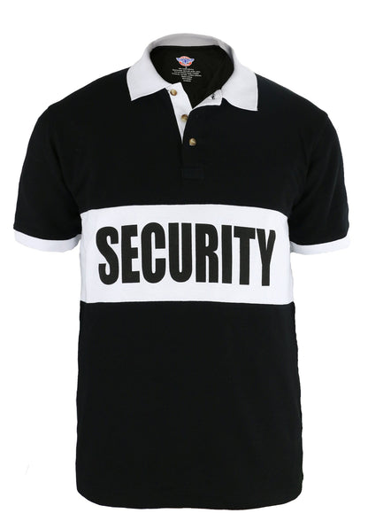 Stars Uniform Security Banner-Stripe Polo Shirt - Detail View 15