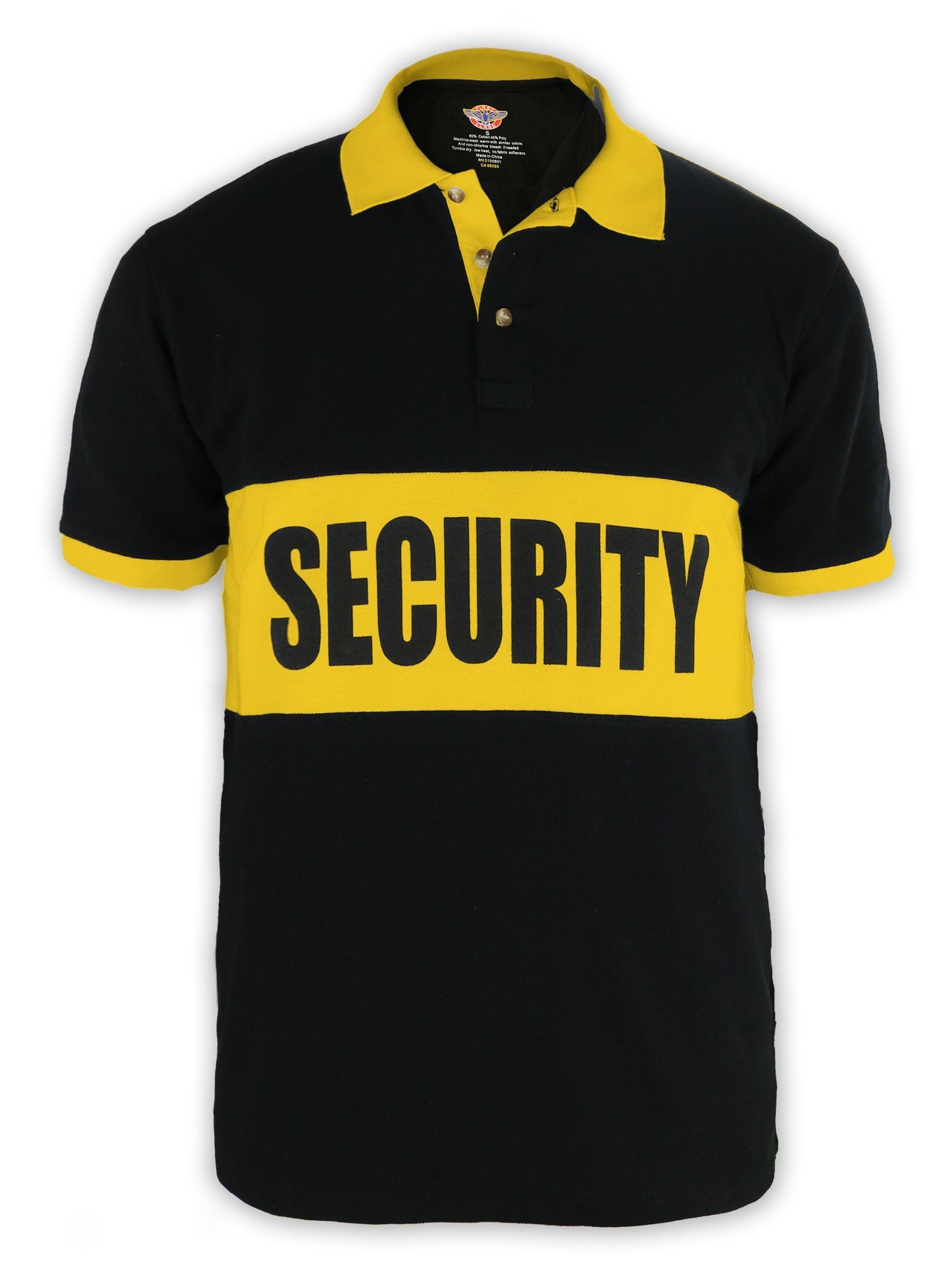 Stars Uniform Security Banner-Stripe Polo Shirt - Detail View 20