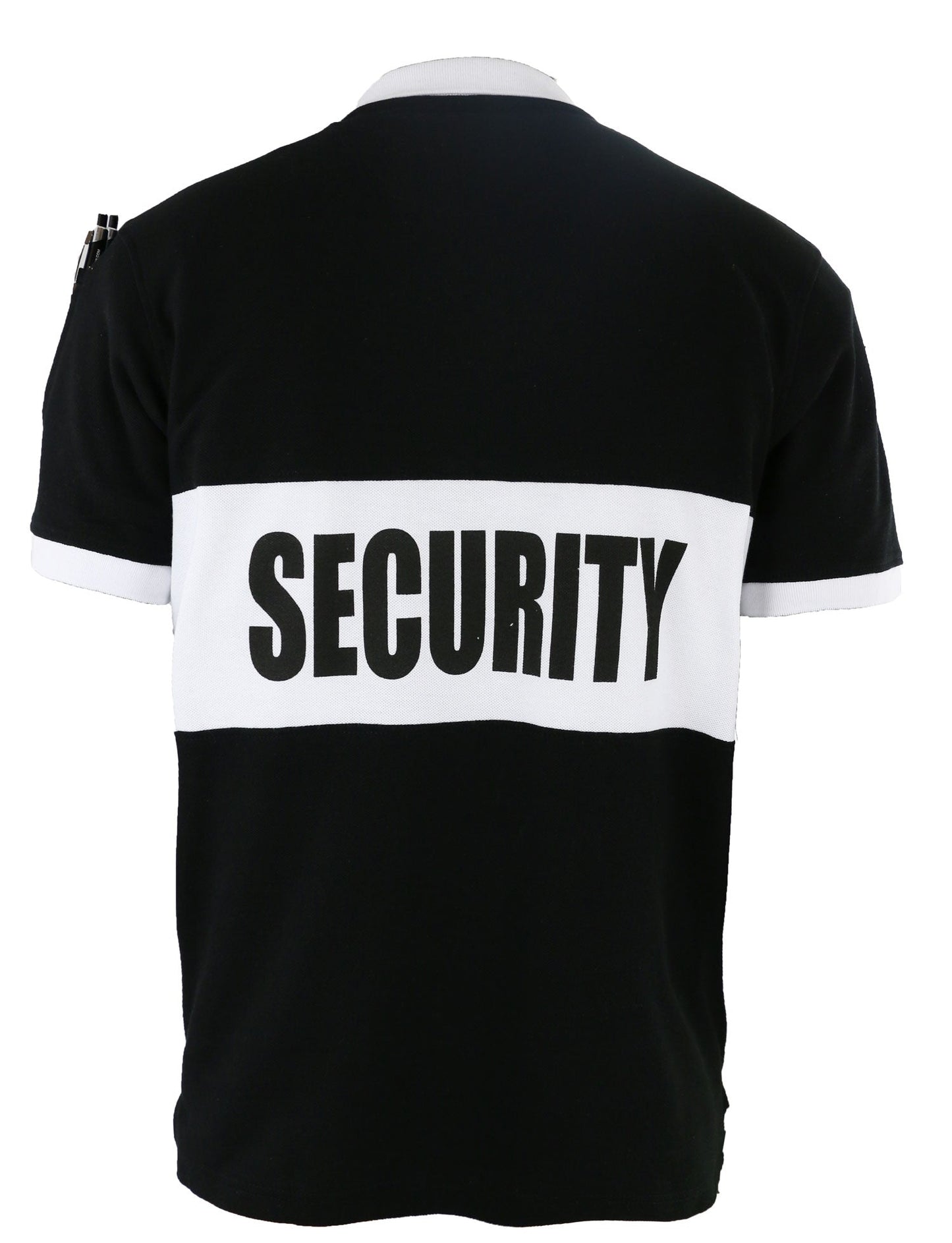 Stars Uniform Security Banner-Stripe Polo Shirt - Detail View 2