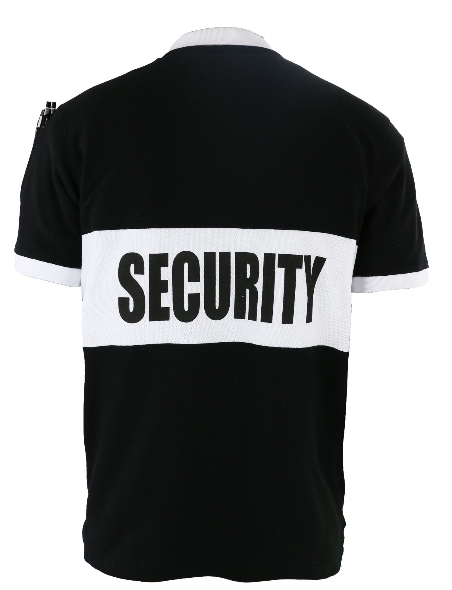 Stars Uniform Security Banner-Stripe Polo Shirt - Detail View 2