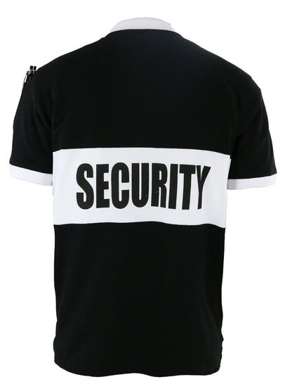 Stars Uniform Security Banner-Stripe Polo Shirt - Detail View 2