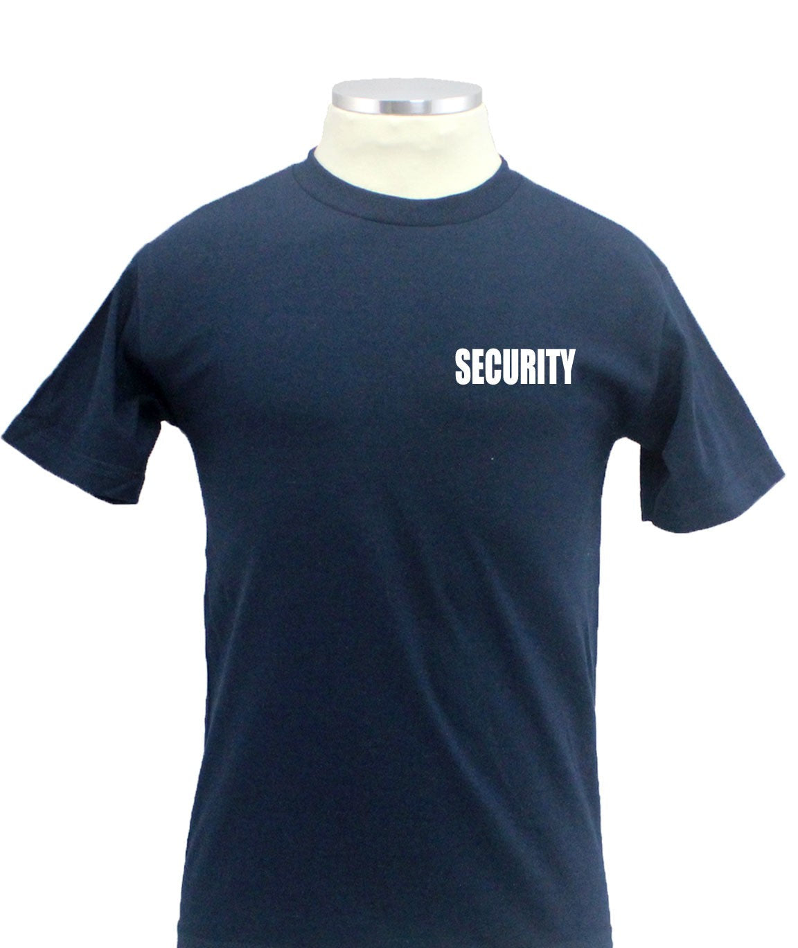 Stars Uniform Security ID 100% Cotton Short Sleeves T Shirts Front and Back - Detail View 8