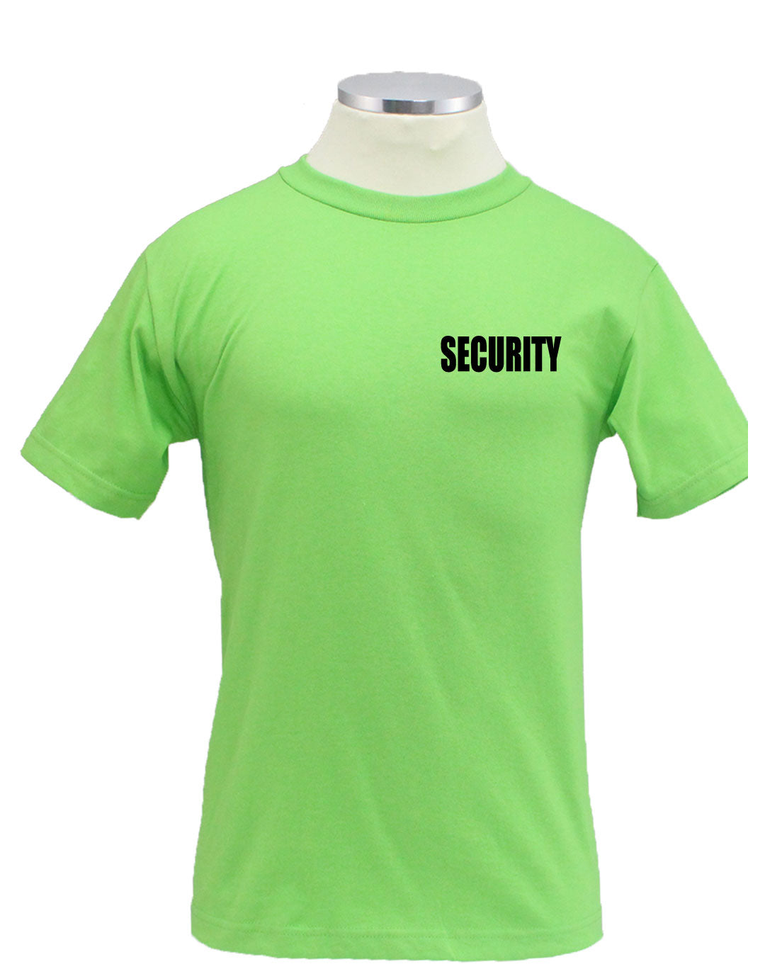 Stars Uniform Security ID 100% Cotton Short Sleeves T Shirts Front and Back - Detail View 60