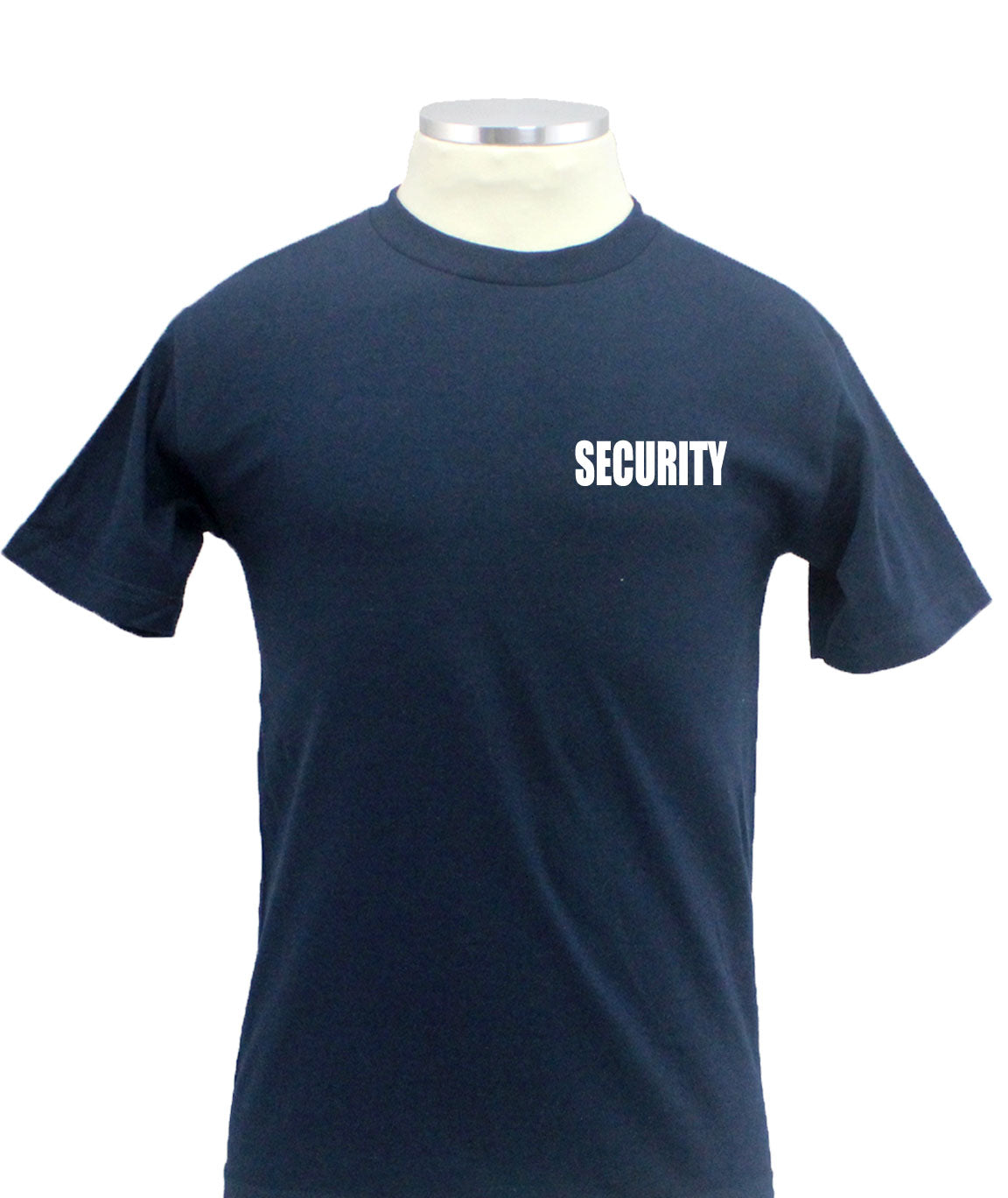 Stars Uniform Security ID 100% Cotton Short Sleeves T Shirts Front and Back - Detail View 73