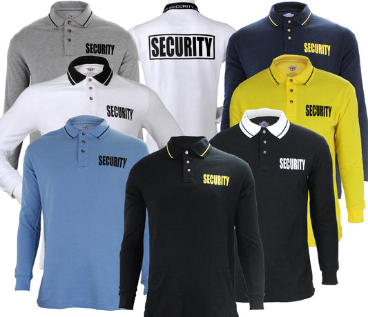 Stars Uniform Security Long Sleeve Polo - Primary View