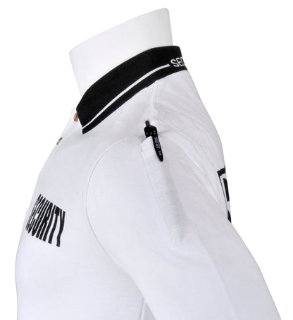 Stars Uniform Security Long Sleeve Polo - Detail View 1