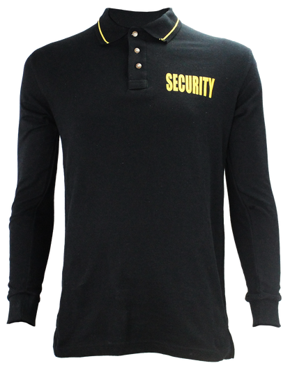Stars Uniform Security Long Sleeve Polo - Detail View 32
