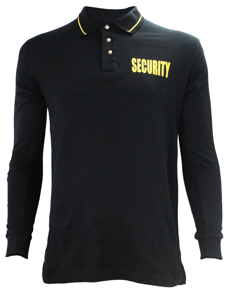 Stars Uniform Security Long Sleeve Polo - Detail View 33