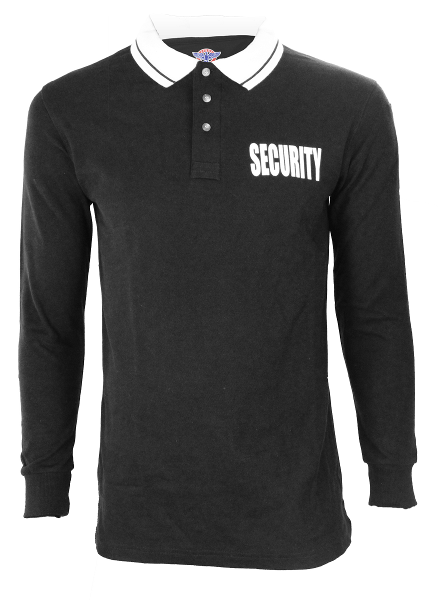 Stars Uniform Security Long Sleeve Polo - Detail View 36