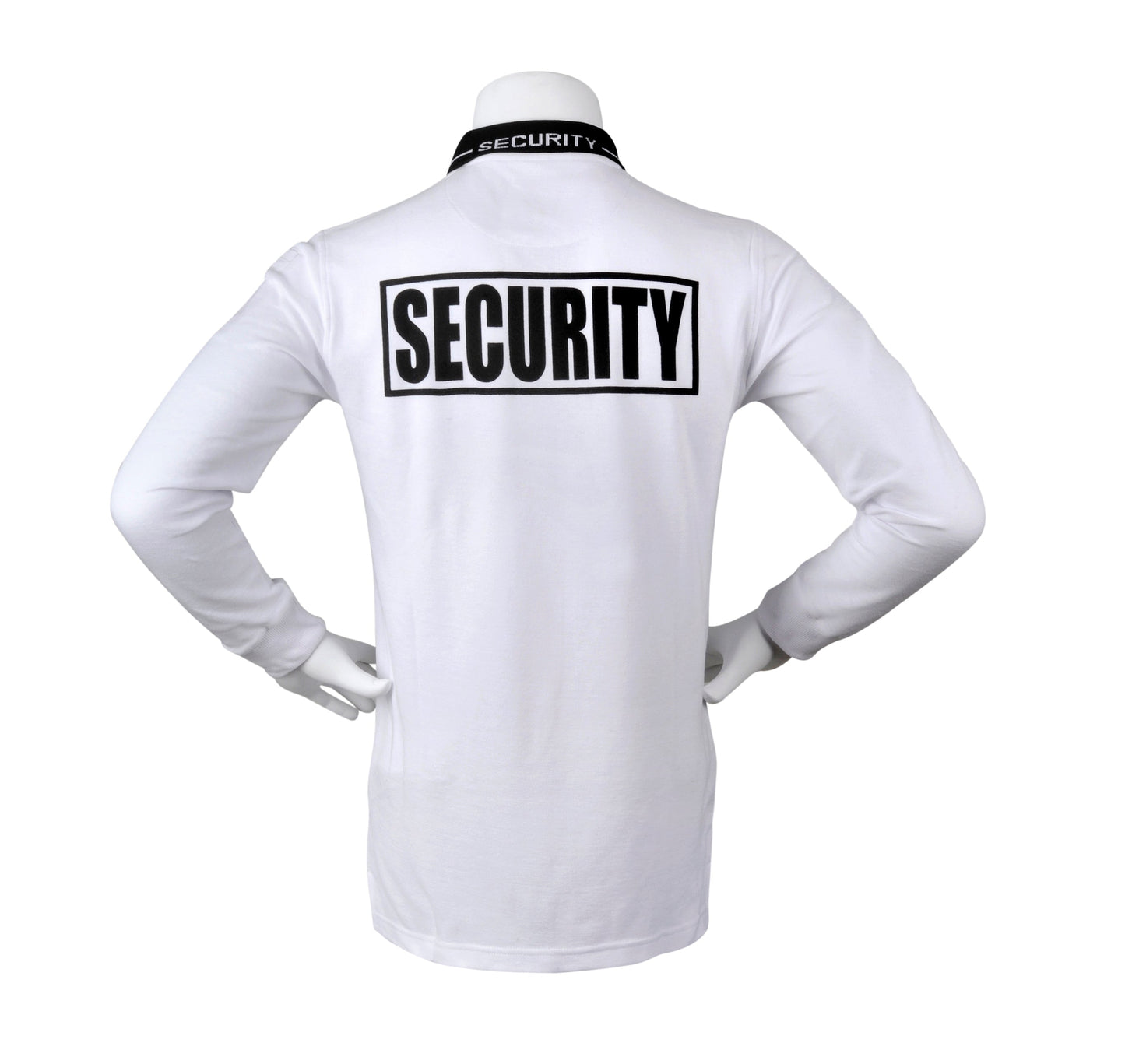 Stars Uniform Security Long Sleeve Polo - Detail View 2