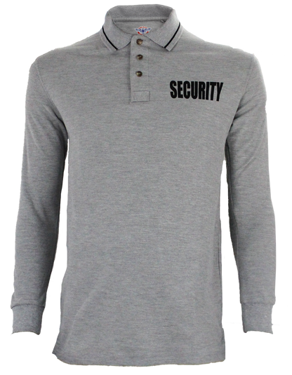 Stars Uniform Security Long Sleeve Polo - Detail View 44