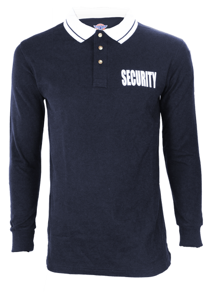 Stars Uniform Security Long Sleeve Polo - Detail View 65