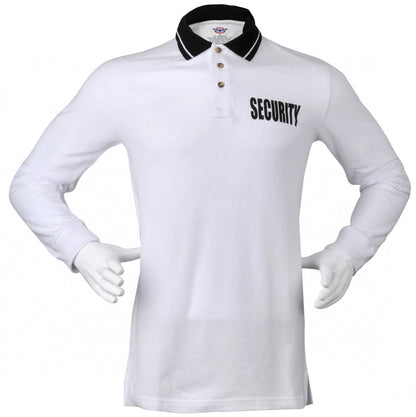 Stars Uniform Security Long Sleeve Polo - Detail View 83