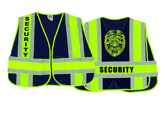 Stars Uniform Security Reflective Duty Vests (Dark Navy) - Primary View