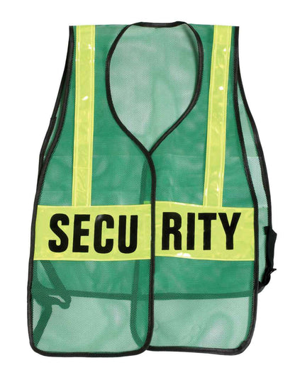 Stars Uniform Security Reflective Vest (Red, Orange, Green)