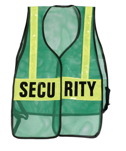 Stars Uniform Security Reflective Vest (Red, Orange, Green)