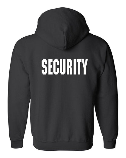 Stars Uniform Security Zippered Hoodie Sweater - Detail View 2