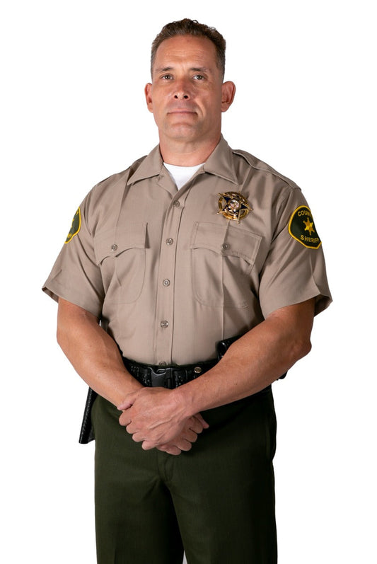 Stars Uniform Sheriff Class A Short Sleeve Uniform Shirt - Primary View