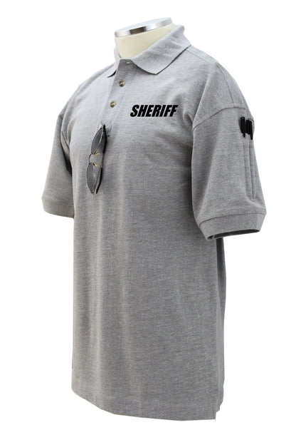 Stars Uniform Sheriff Poly/Cotton Tactical Short Sleeve Polo Shirts - Detail View 42