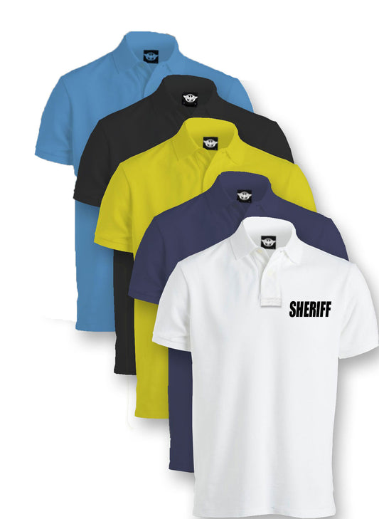 Stars Uniform Sheriff Tactical Performance Polo Shirts - Primary View