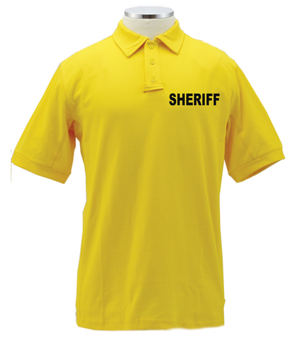 Stars Uniform Sheriff Tactical Performance Polo Shirts - Detail View 2