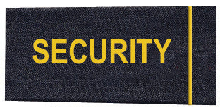 Stars Uniform Slip-On Security Epaulets for Shirts & Jackets (Pair) - Alternate View