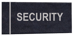 Stars Uniform Slip-On Security Epaulets for Shirts & Jackets (Pair) - Detail View 4