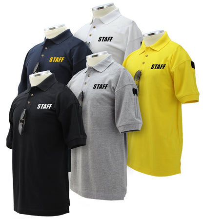 Stars Uniform Staff Poly/Cotton Tactical Short Sleeve Polo Shirts - Primary View