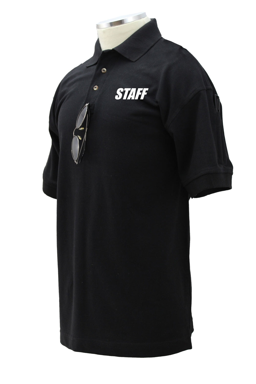 Stars Uniform Staff Poly/Cotton Tactical Short Sleeve Polo Shirts - Detail View 11