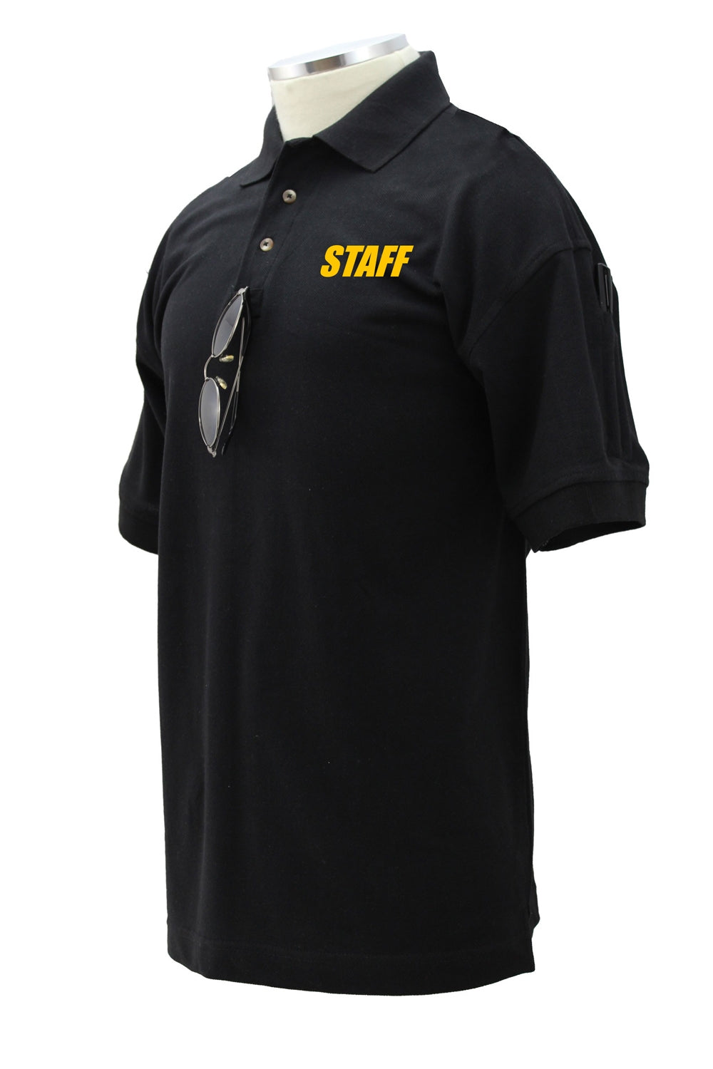 Stars Uniform Staff Poly/Cotton Tactical Short Sleeve Polo Shirts - Detail View 17