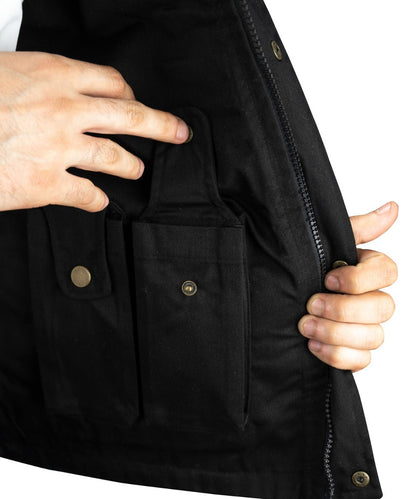 Stars Uniform Tactical Duty Vest - Black - Detail View 8