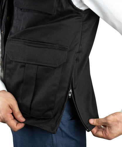 Stars Uniform Tactical Duty Vest - Black - Detail View 9