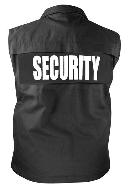 Stars Uniform Tactical Duty Vest - Black - Detail View 11