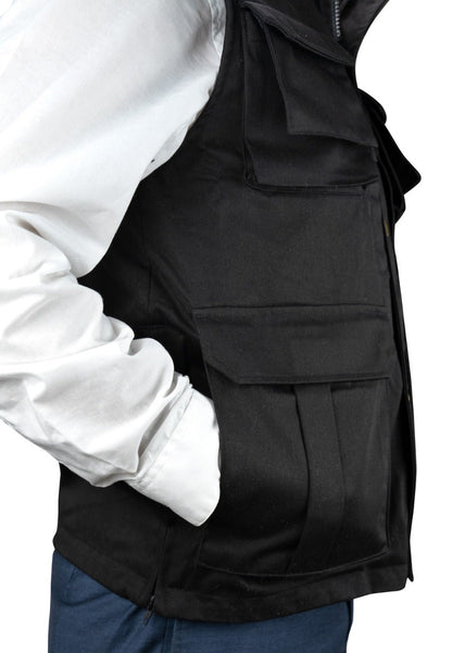 Stars Uniform Tactical Duty Vest - Black - Detail View 5