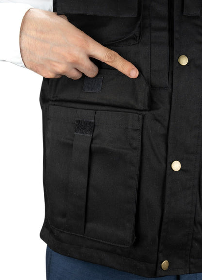 Stars Uniform Tactical Duty Vest - Black - Detail View 6