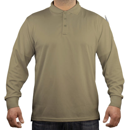 Stars Uniform Tactical Performance Long Sleeve Polo Shirt - Detail View 9