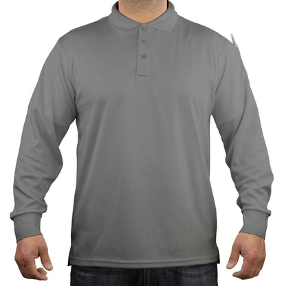 Stars Uniform Tactical Performance Long Sleeve Polo Shirt - Detail View 1