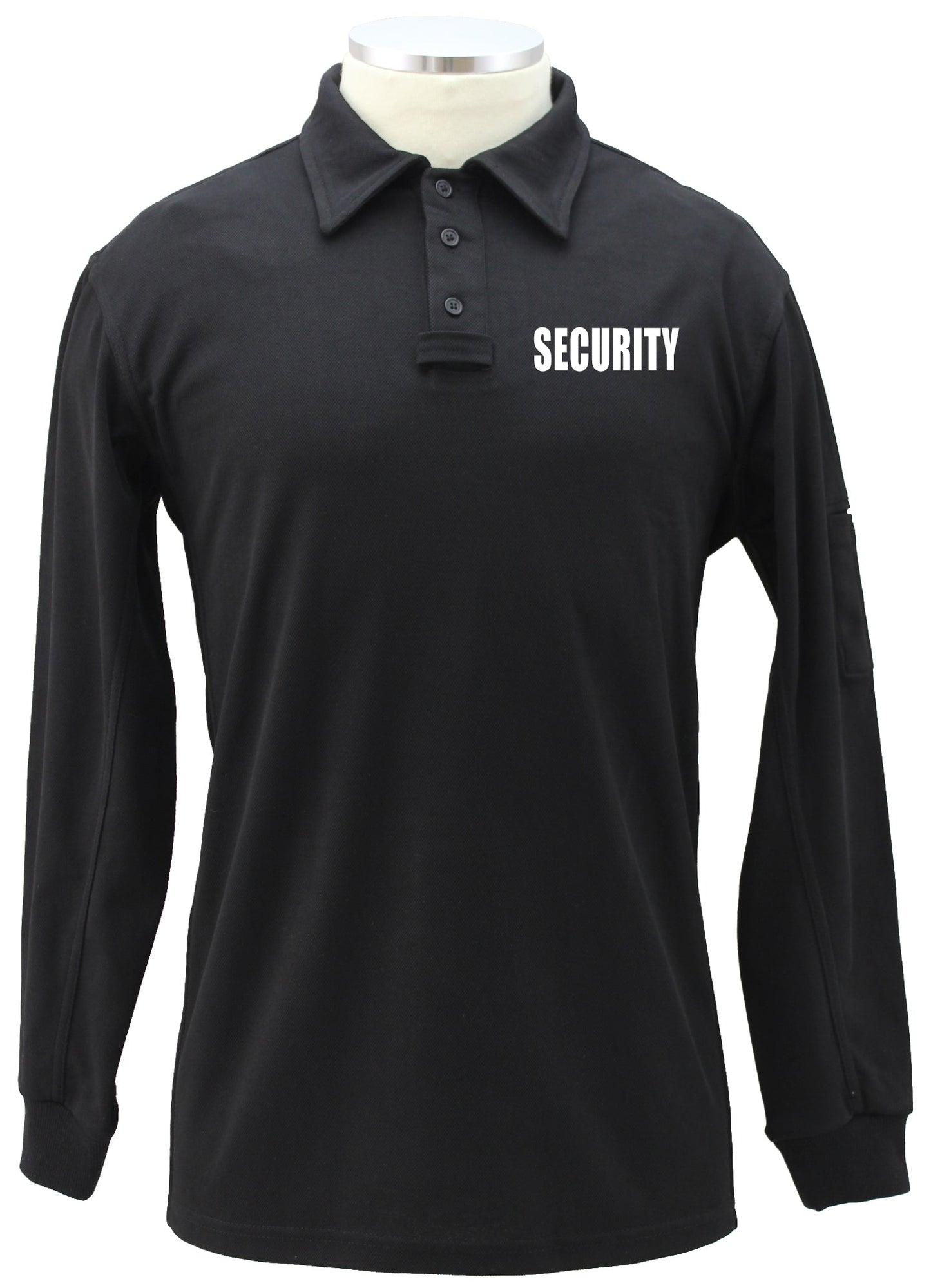 Stars Uniform Tactical Performance Long Sleeves Polo Shirt With ID - Alternate View