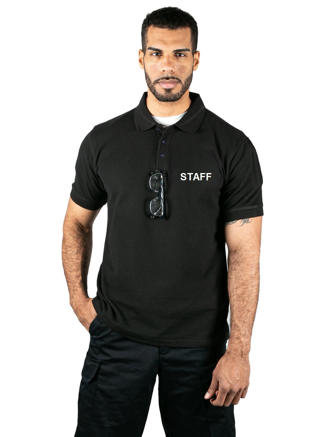 Stars Uniform Tactical Performance Staff Polo Shirts - Detail View 19