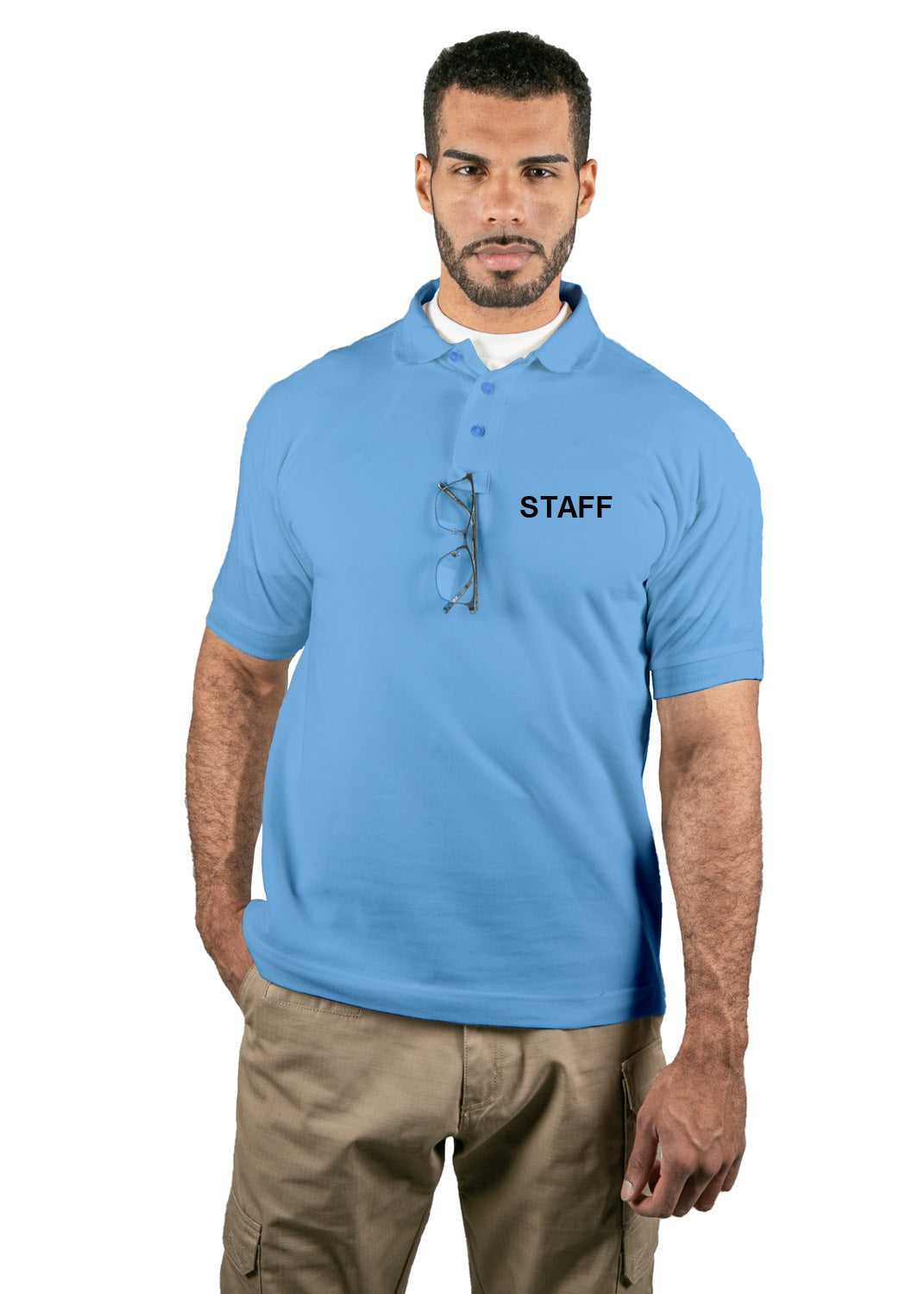 Stars Uniform Tactical Performance Staff Polo Shirts - Detail View 38