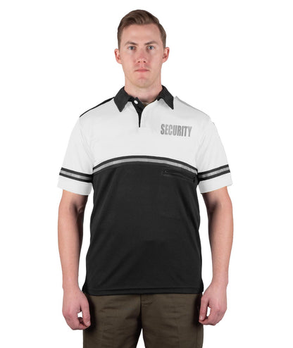 Stars Uniform Two Tone Bike Patrol Shirt with Zipper Pocket with Reflective Security ID - Detail View 11