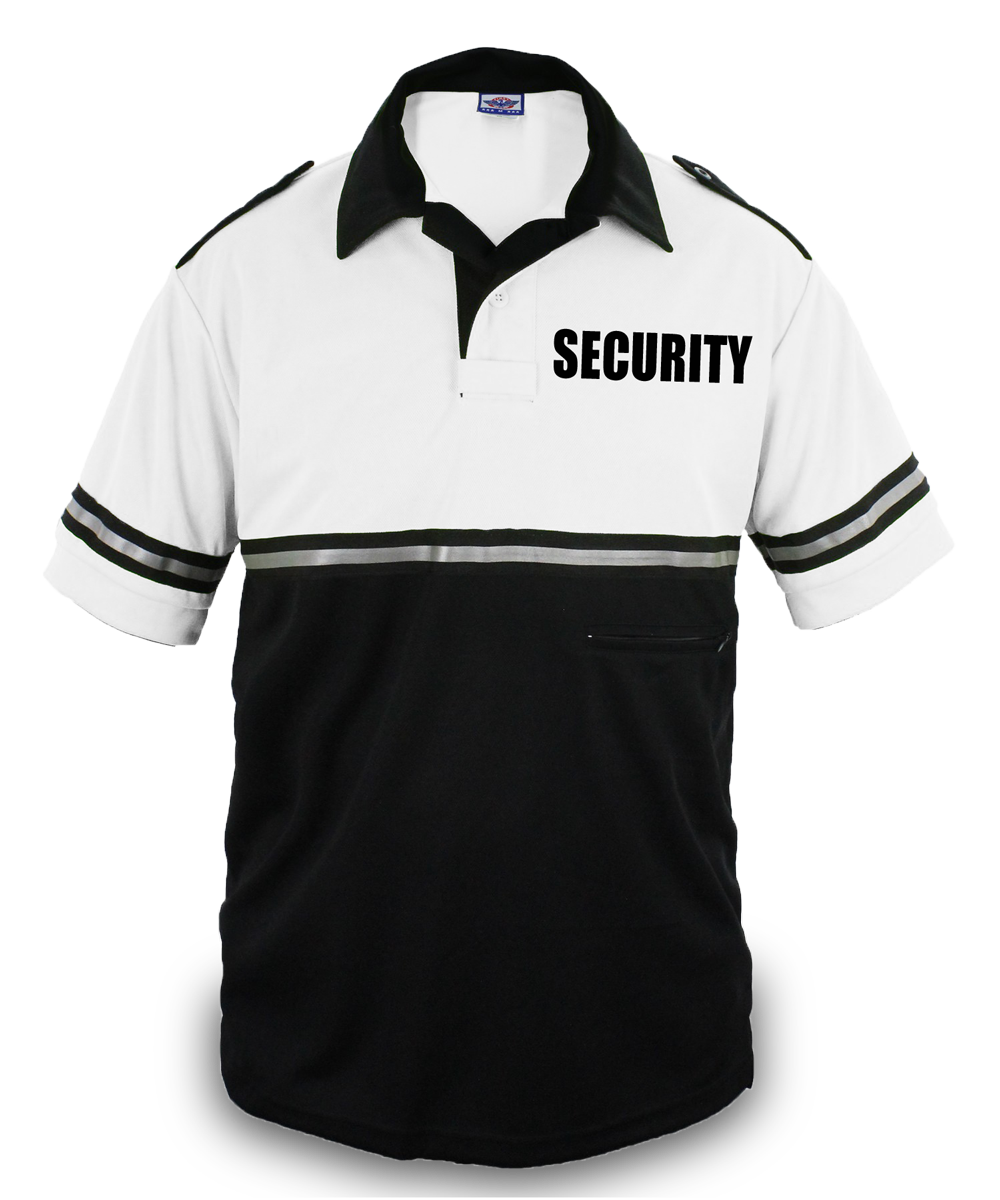 Stars Uniform Two Tone Bike Patrol Shirt with Zipper Pocket with Security ID - Detail View 14