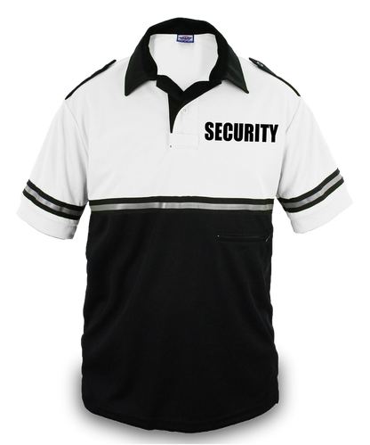 Stars Uniform Two Tone Bike Patrol Shirt with Zipper Pocket with Security ID - Detail View 14