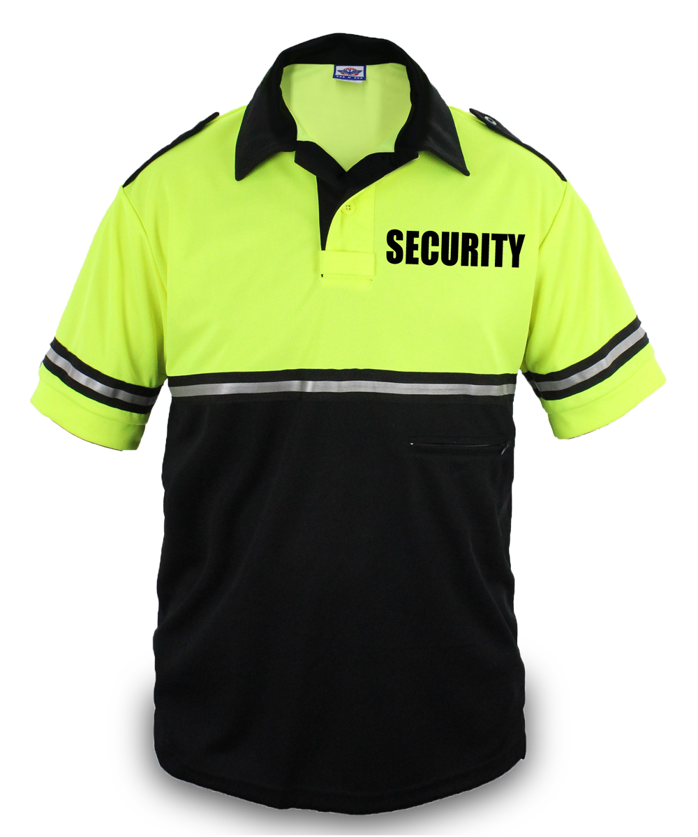 Stars Uniform Two Tone Bike Patrol Shirt with Zipper Pocket with Security ID - Detail View 17