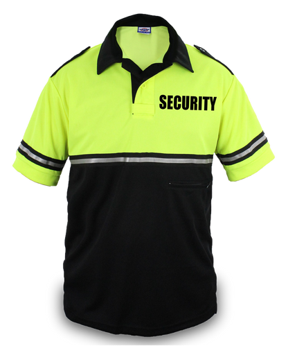 Stars Uniform Two Tone Bike Patrol Shirt with Zipper Pocket with Security ID - Detail View 17