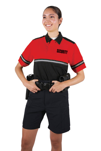 Stars Uniform Two Tone Bike Patrol Shirt with Zipper Pocket with Security ID - Detail View 20