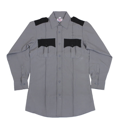 Stars Uniform Two Tone Long Sleeve Uniform Shirt - Detail View 28