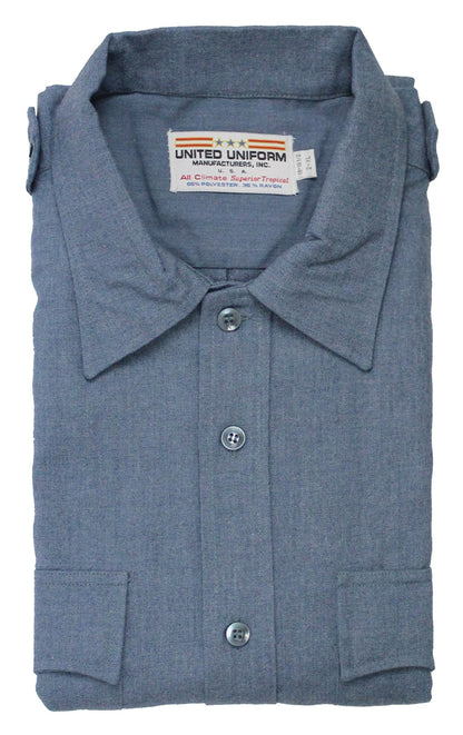 Stars Uniform Uniform shirt 65% Polyester & 35% Rayon Uniform Short Sleeve Shirts - Detail View 4