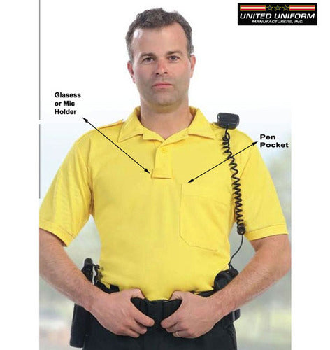 Stars Uniform United Uniform Short Sleeve Coolmax Polo Shirt - Primary View