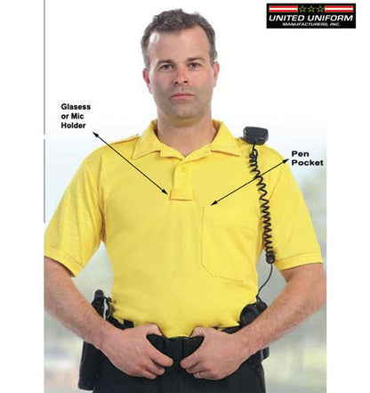 Stars Uniform United Uniform Short Sleeve Coolmax Polo Shirt - Alternate View